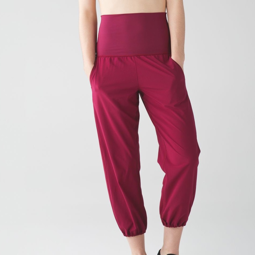 Lululemon Om Pant- Rosewood